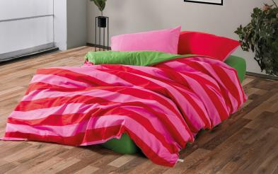 4 parts 200/220 cm; Ranforce 100% Cotton Bed linen Cherie 4 parts 200/220 cm; Ranforce 100% Cotton